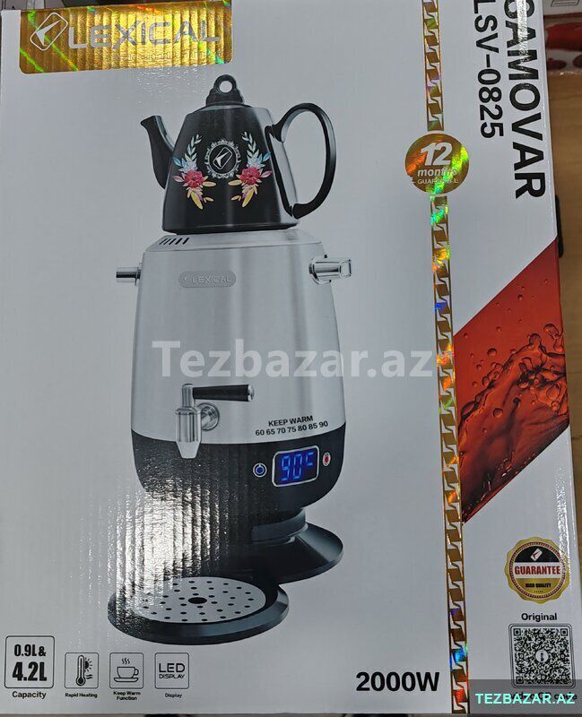 samovar elektrikle — Mallar, Bakı (2)