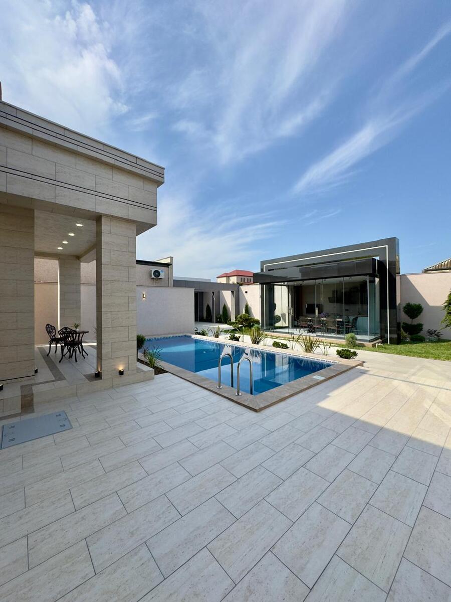 Satılır 5 otaqlı həyət evi/bağ evi 220 m² — Ev, villa, Bakı (5)