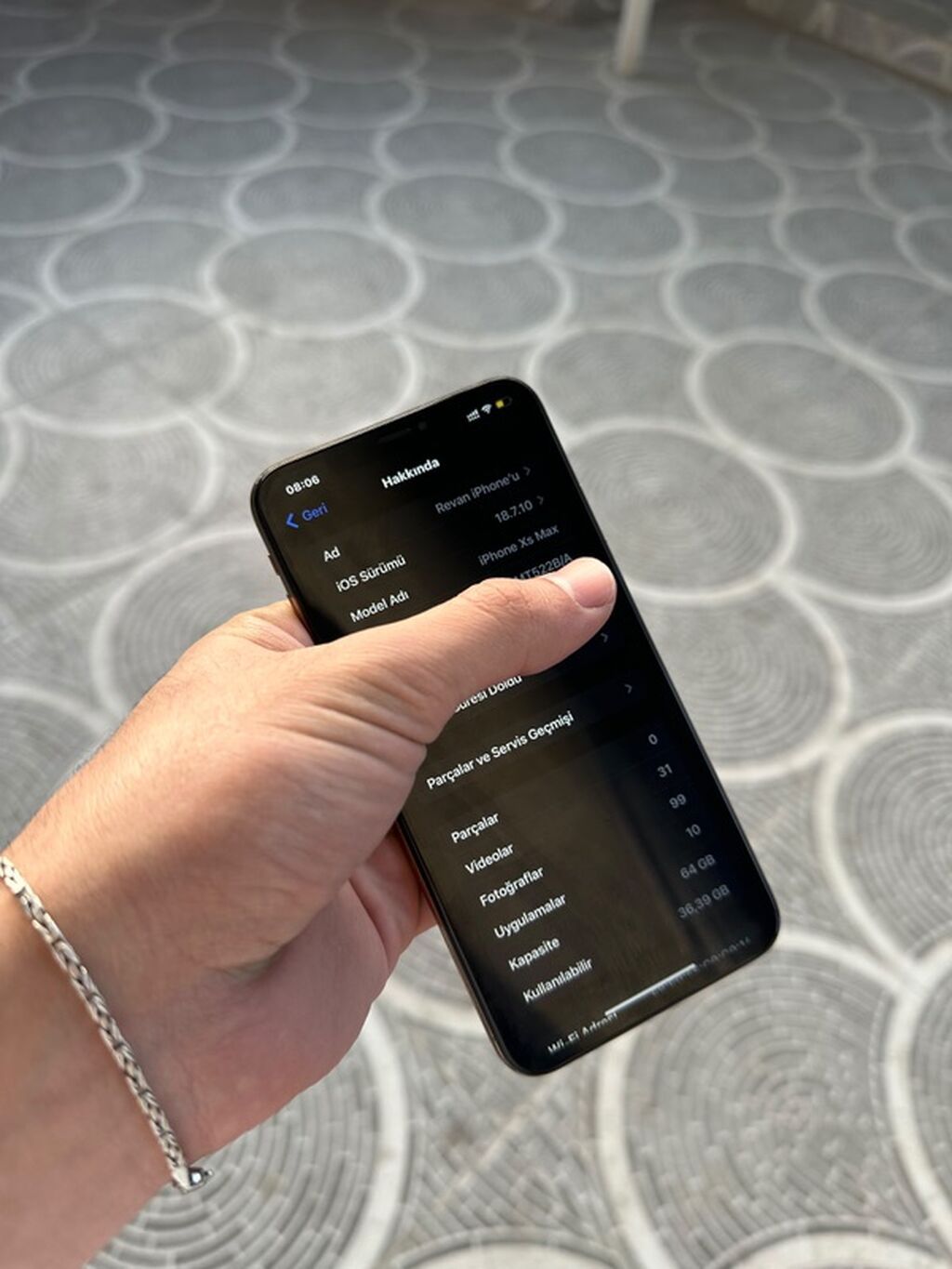 IPhone Xs Max, 64 GB, Qızılı, Face ID — Apple iPhone, Şəki (4)