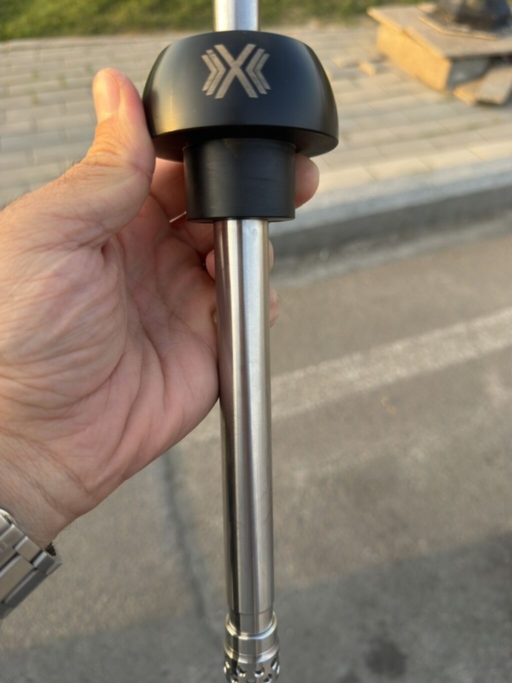 Məhsul: Alpha Hookah X Yenidir. Bir defe istifade olunub. Real alıcı — Elektronik siqaretlər, Gəncə (2)