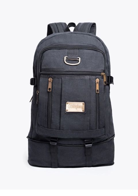 Turist bel çantası v 486, brezent, qara, 40 l — Bakı