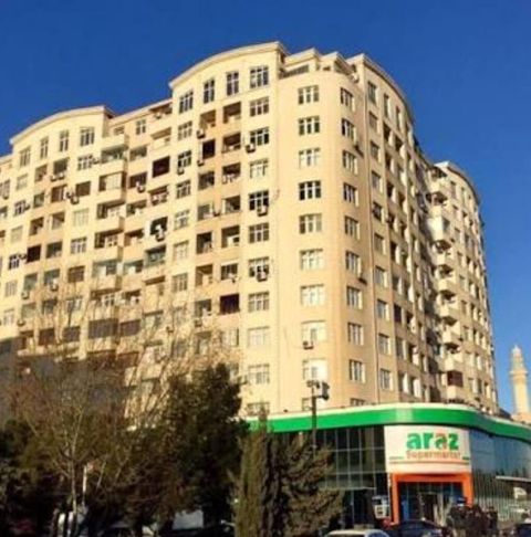 2 otaqlı, Yeni tikili, m. Nizami, 76 kv. m — Bakı