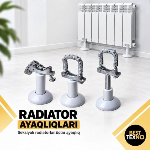 Radiator Ayaqlıqları – seksiyalı radiatorlar üçün - Seksiyalı — Bakı