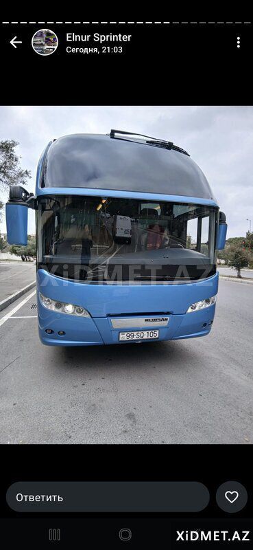 Vip Mersedes Avtobus sifarişi — Sürücü xidmətləri, Bakı (4)