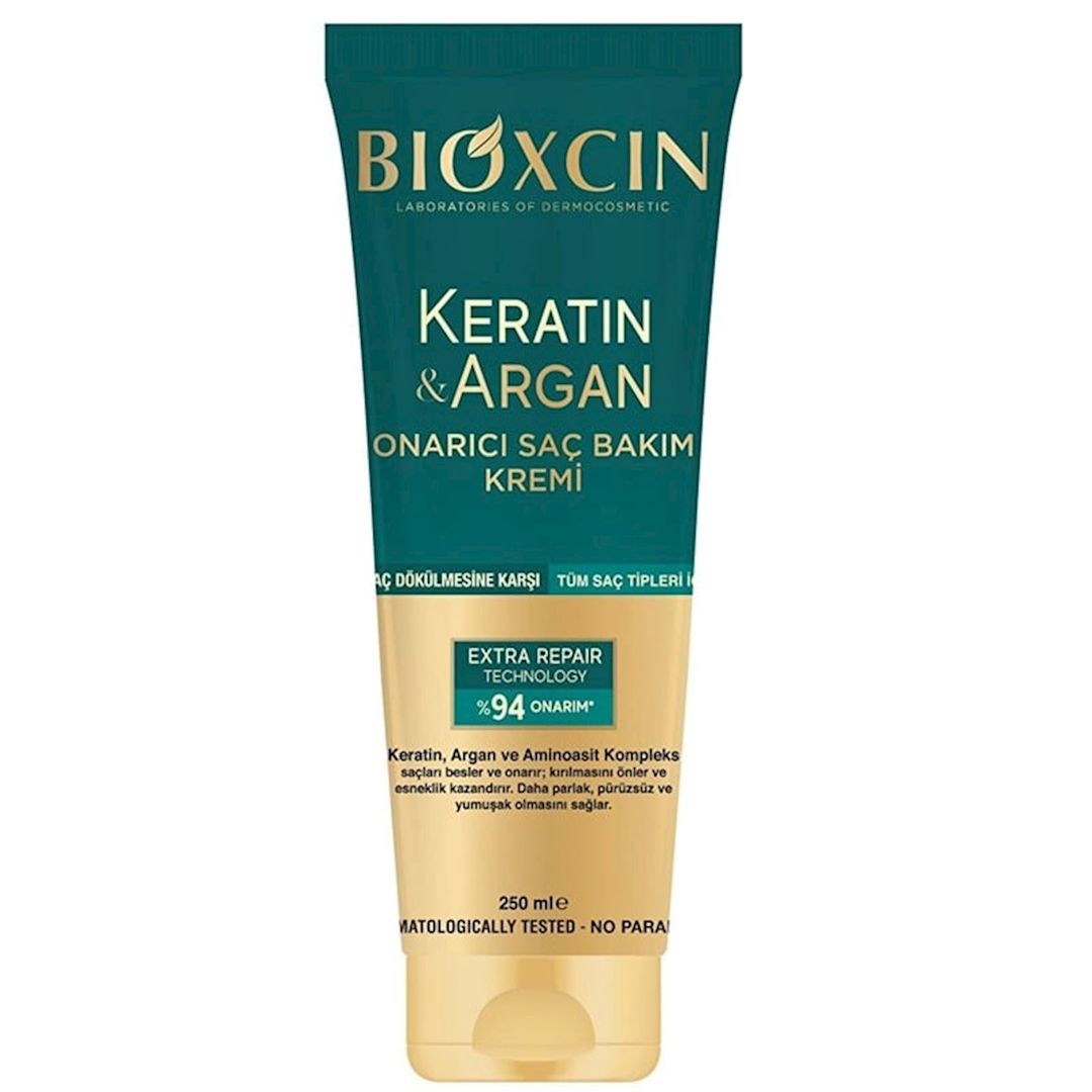 Saçlar üçün kondisioner Bioxcin Keratin+Argan Bərpaedici, 250 ml — Mallar, Bakı
