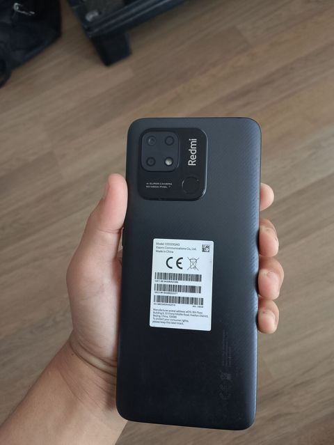 Redmi 10C, 128 GB, rəng - Qara, Barmaq izi — Gəncə
