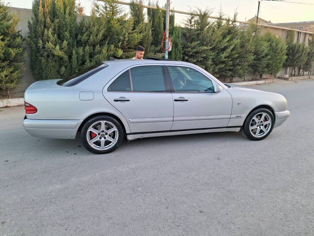 Mercedes E 240, 2.4 L, 1998 il, 341 000 km 90-VT-950 — Avtomobillər, Bakı (5)