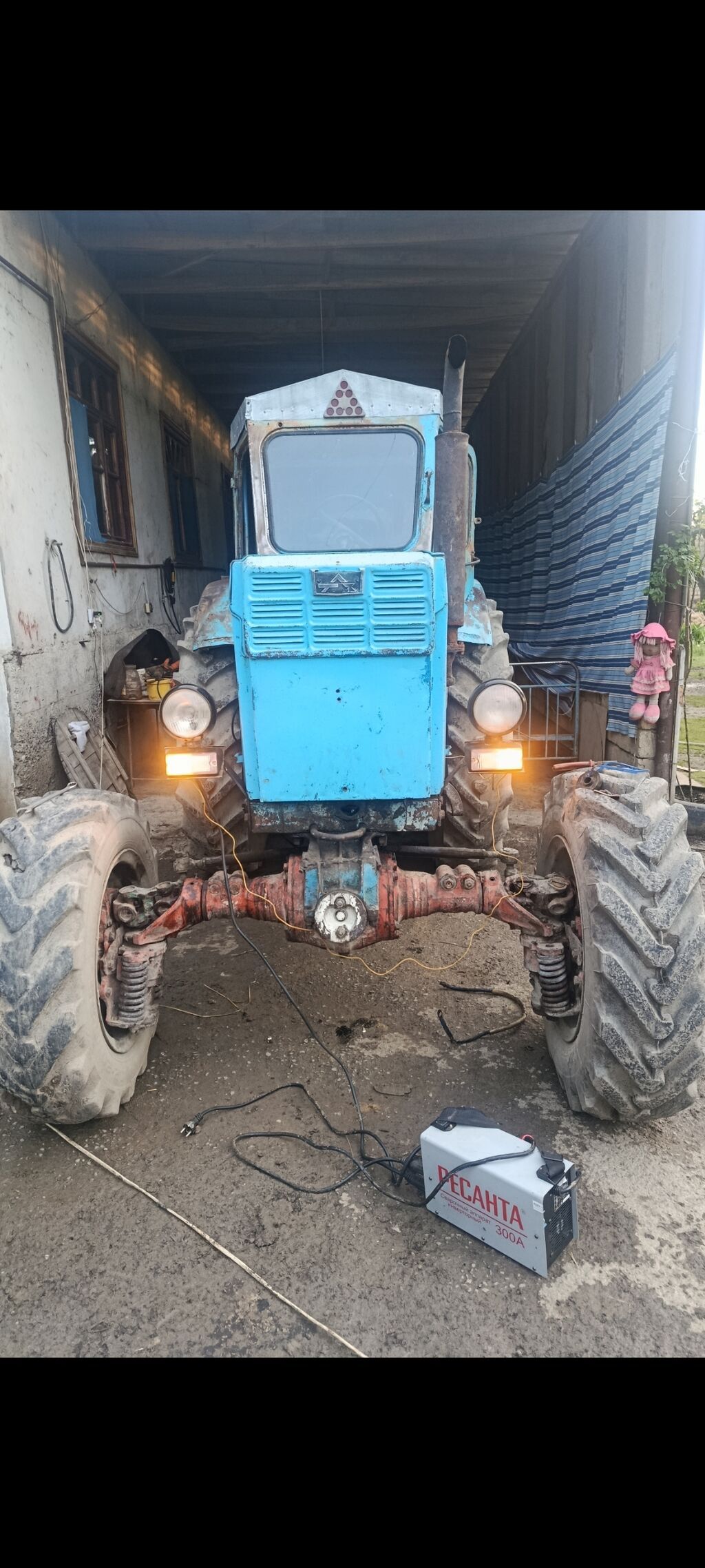 Əvvəlcə Salam olsun hərkəsə. Traktor tam ideal vəziyyətdədir sənət — Traktorlar, Şəki (6)