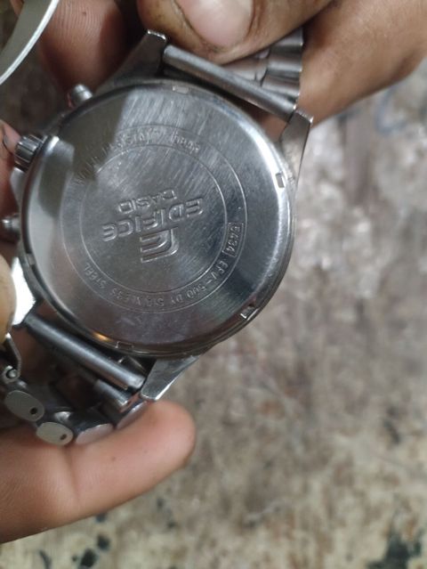 Casio Edifice kişi qol saatı - Korpus və qolbaq: paslanmayan polad — Bakı