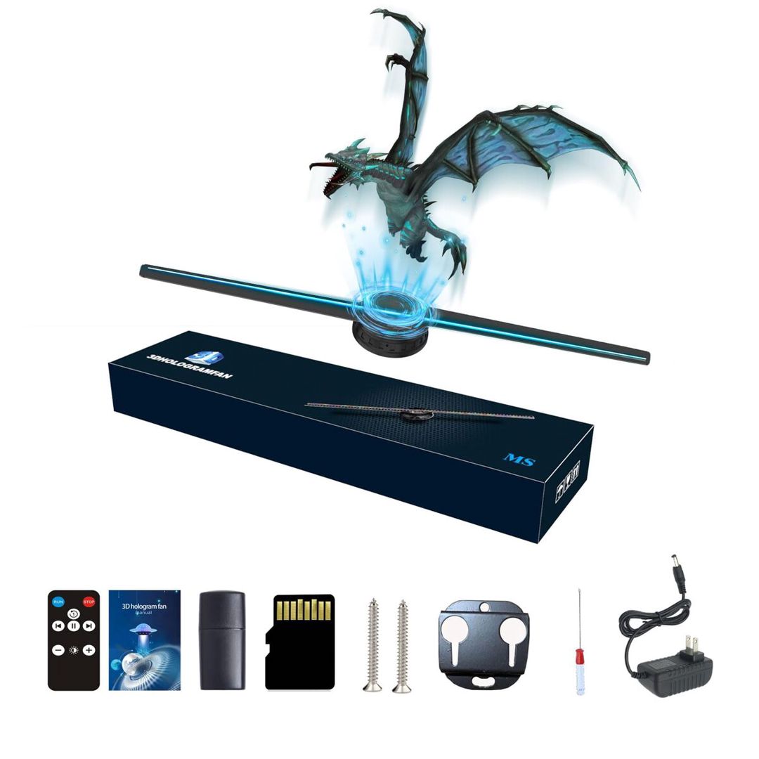 3D hologram fan 42cm — Biznes və avadanlıq, Bakı (4)
