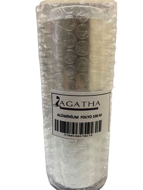 Alüminium folqa saç üçün Agatha 100 m — Bakı