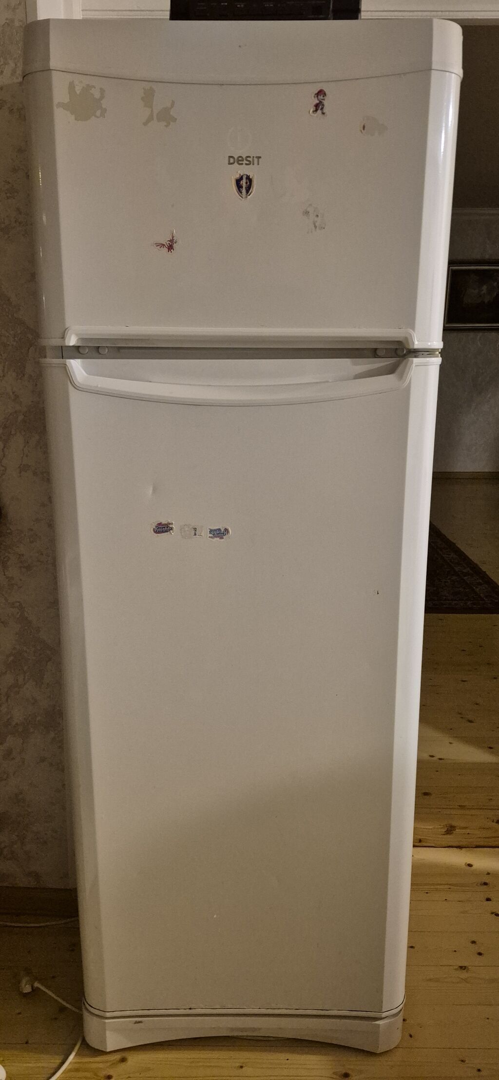 İşlənmiş 2 qapılı Indesit Soyuducu Satılır, rəng - Ağ — Soyuducular, Gəncə (3)