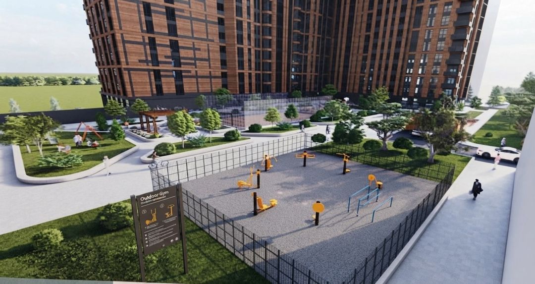 Satılır 1 otaqlı yeni tikili 65.1 m² — Mənzil, Bakı (4)