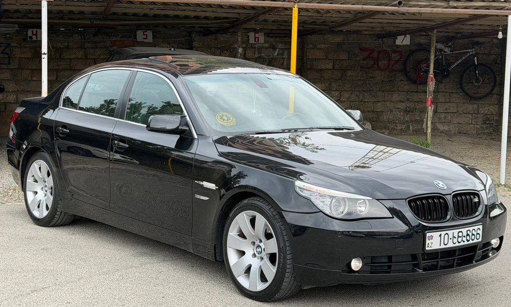 BMW 525, 3.0 L, 2004 il, 220 000 km — Avtomobillər, Bakı (4)