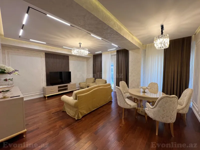 Kirayə verilir 5 otaqlı Mənzil Yeni tikili 220 m² Bakı, Xətai r., Ağ şəhər — Bakı