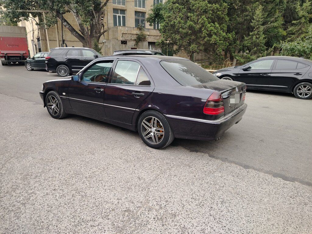 Mercedes C 280, 2.8 L, 1996 il, 381 000 km — Avtomobillər, Bakı (4)