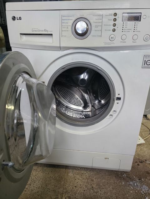 Paltaryuyan maşın LG, 6 kq, İşlənmiş, Avtomat, Qurutmasız — Sumqayıt