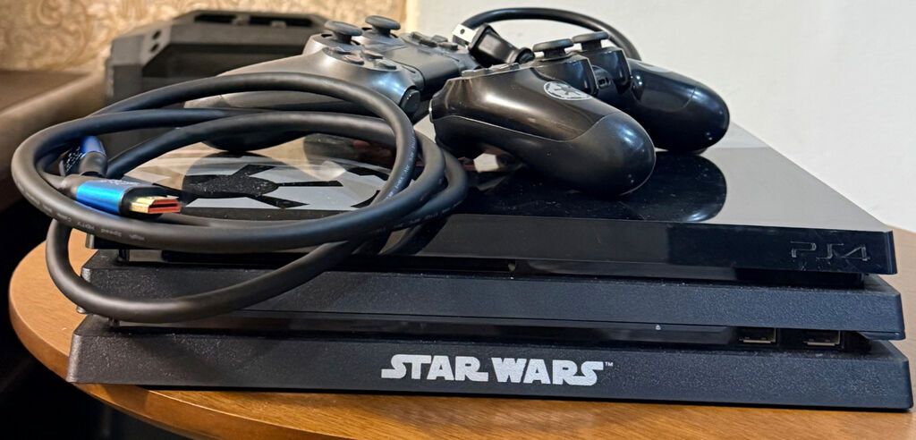 Ps4 pro1tb yaddaş.İkipult(1orginal,1podorginal).Star wars edition.Tam — Oyun konsolları, Bakı (2)