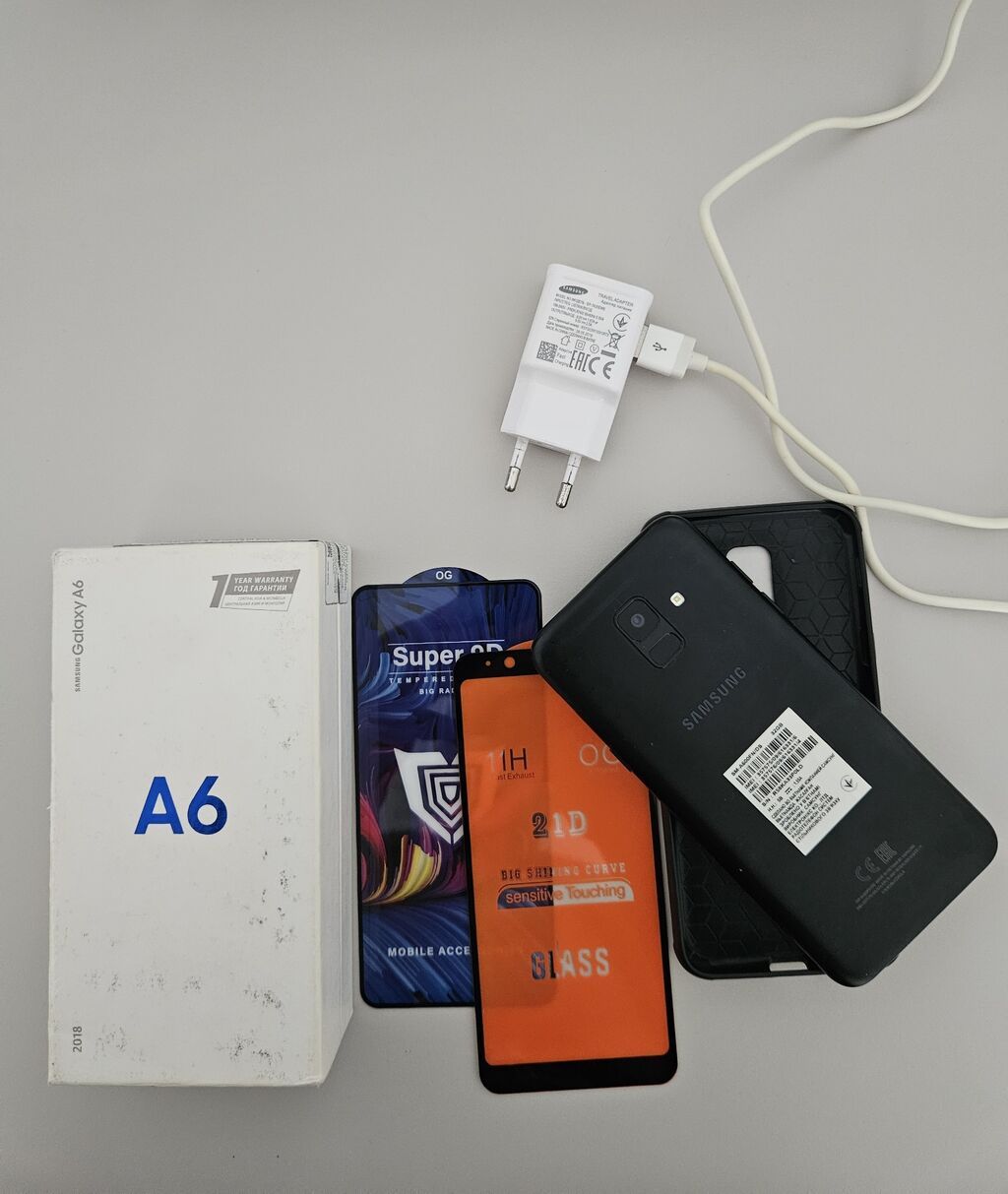 Samsung Galaxy A6, 32 GB, rəng - Qara — Samsung, Bakı (2)