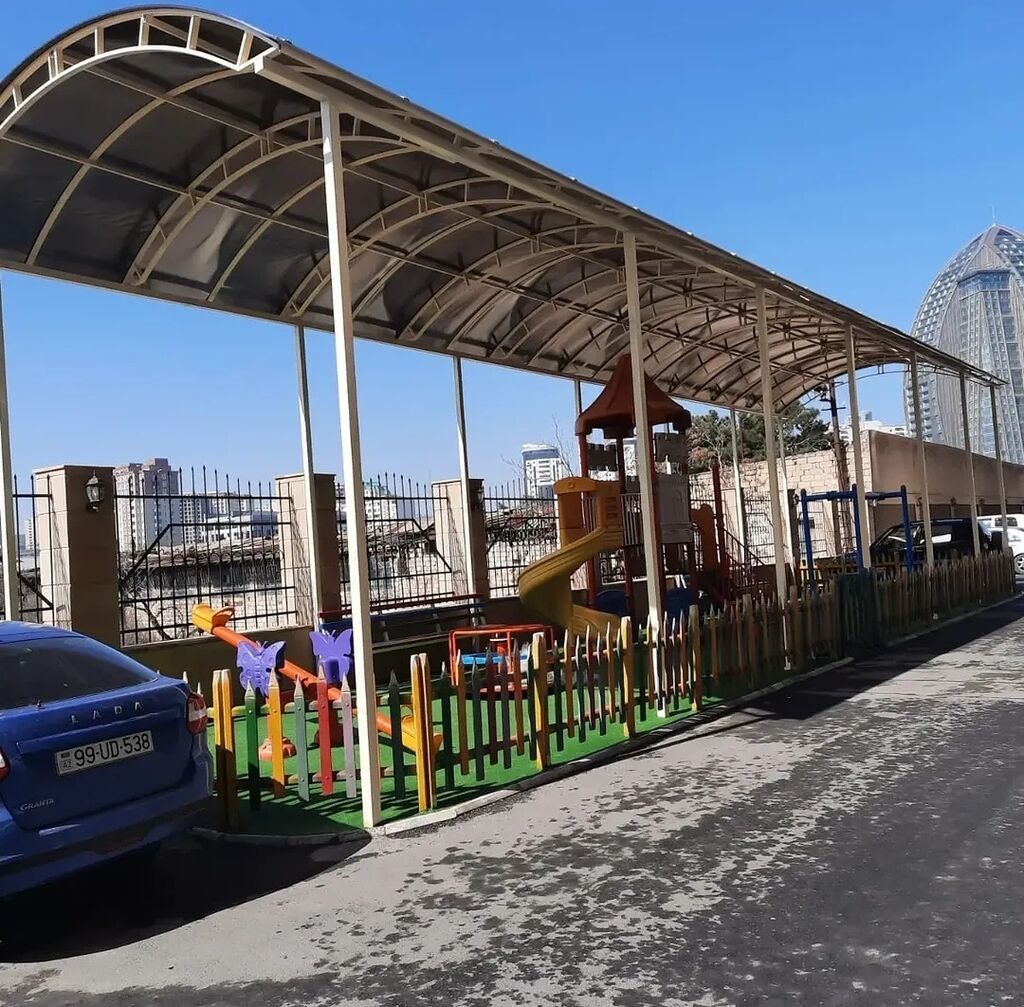 Naveslerin quraşdrlmasi ve dizayin verlmesi — Dam örtükləri, Bakı (4)