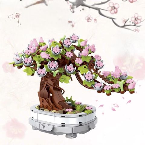 Konstruktor Zuanma Flowers 01, 6+ yaş, 462 hissə — Bakı