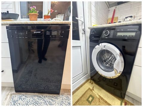 Paltaryuyan və qabyuyan maşın birlikdə satılır Qiymət: 800 AZN — Bakı