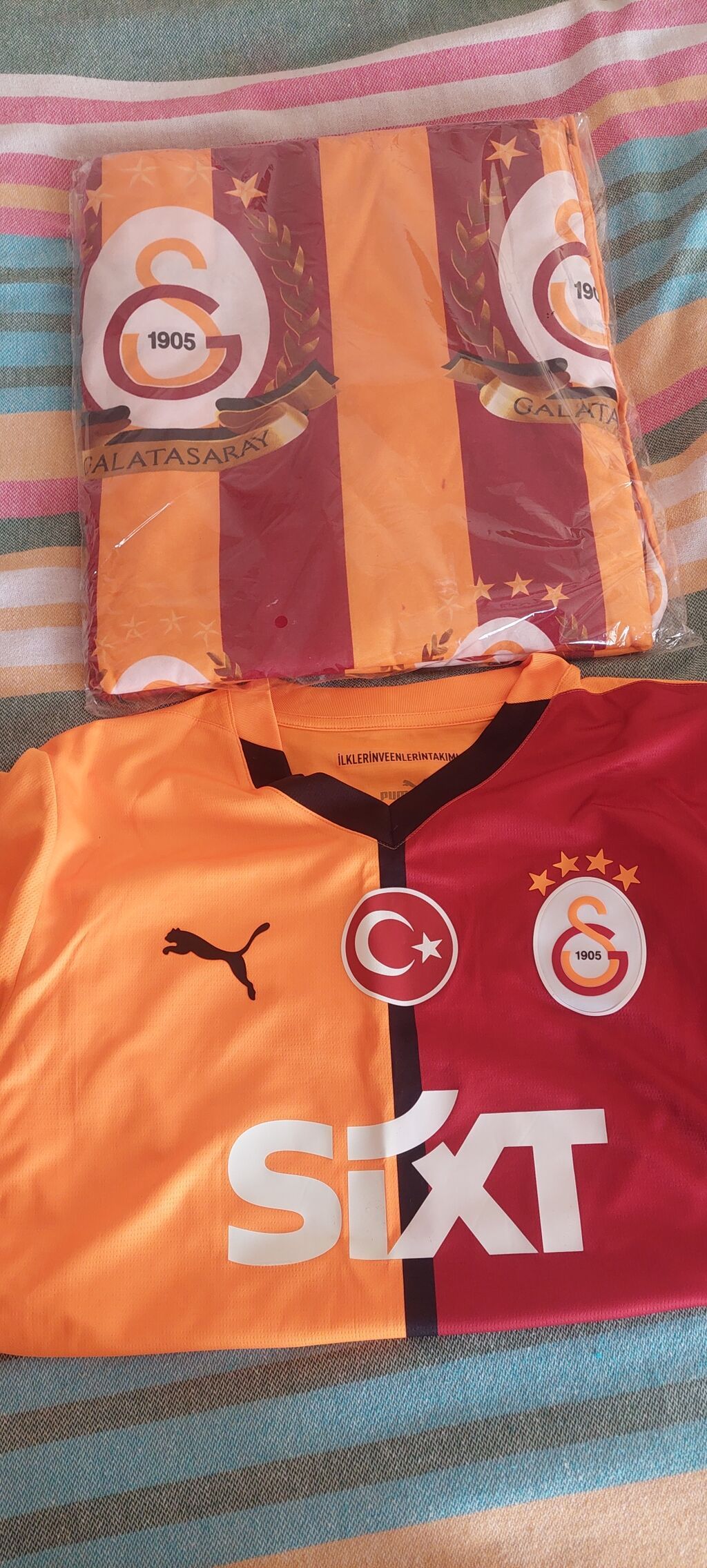Futbolka, Puma, M, rəng - Sarı — Futbolka və polo, Bakı (2)