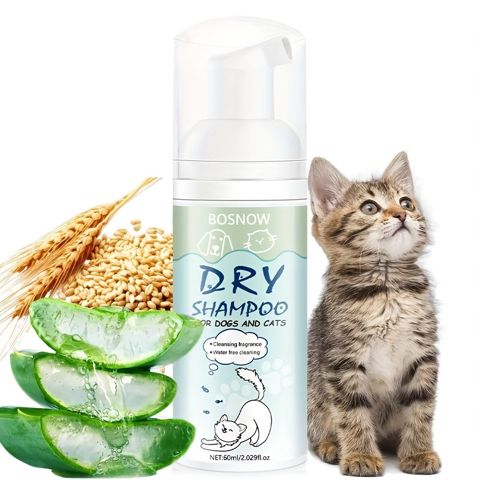 Quru şampun-muss itlər və pişiklər üçün, 60 ml — Bakı