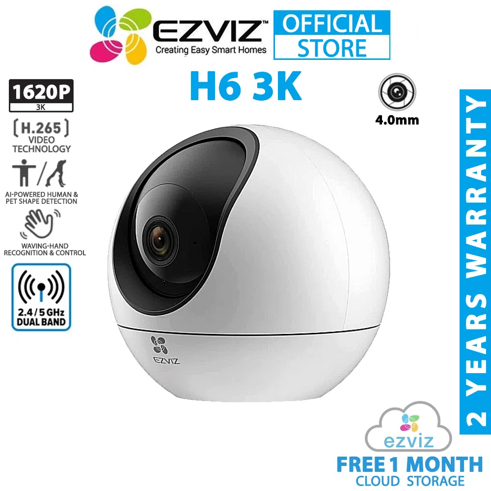Müşahidə kamerası Ezviz H6 Wi-Fi — Surveillance kameralar, Bakı (6)