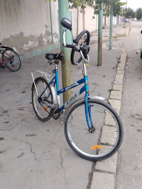 Şəhər tipli “Stels Navigator” velosiped Ideal velsobetdir - Rəng: mavi — Bakı