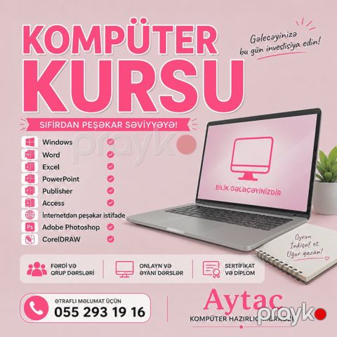 Komputer kursu — Bakı