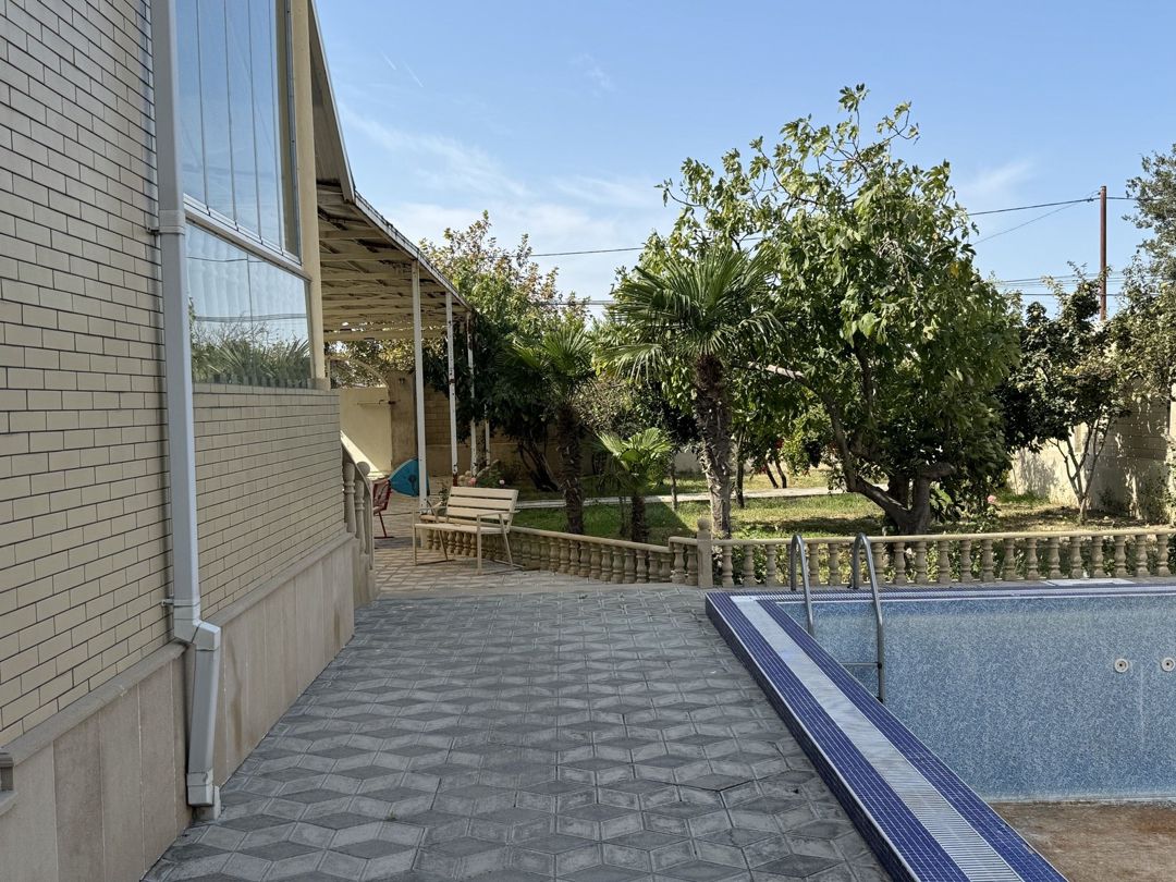 İcarəyə verilir 7 otaqlı həyət evi/bağ evi 450 m² — Ev, villa, Bakı (8)
