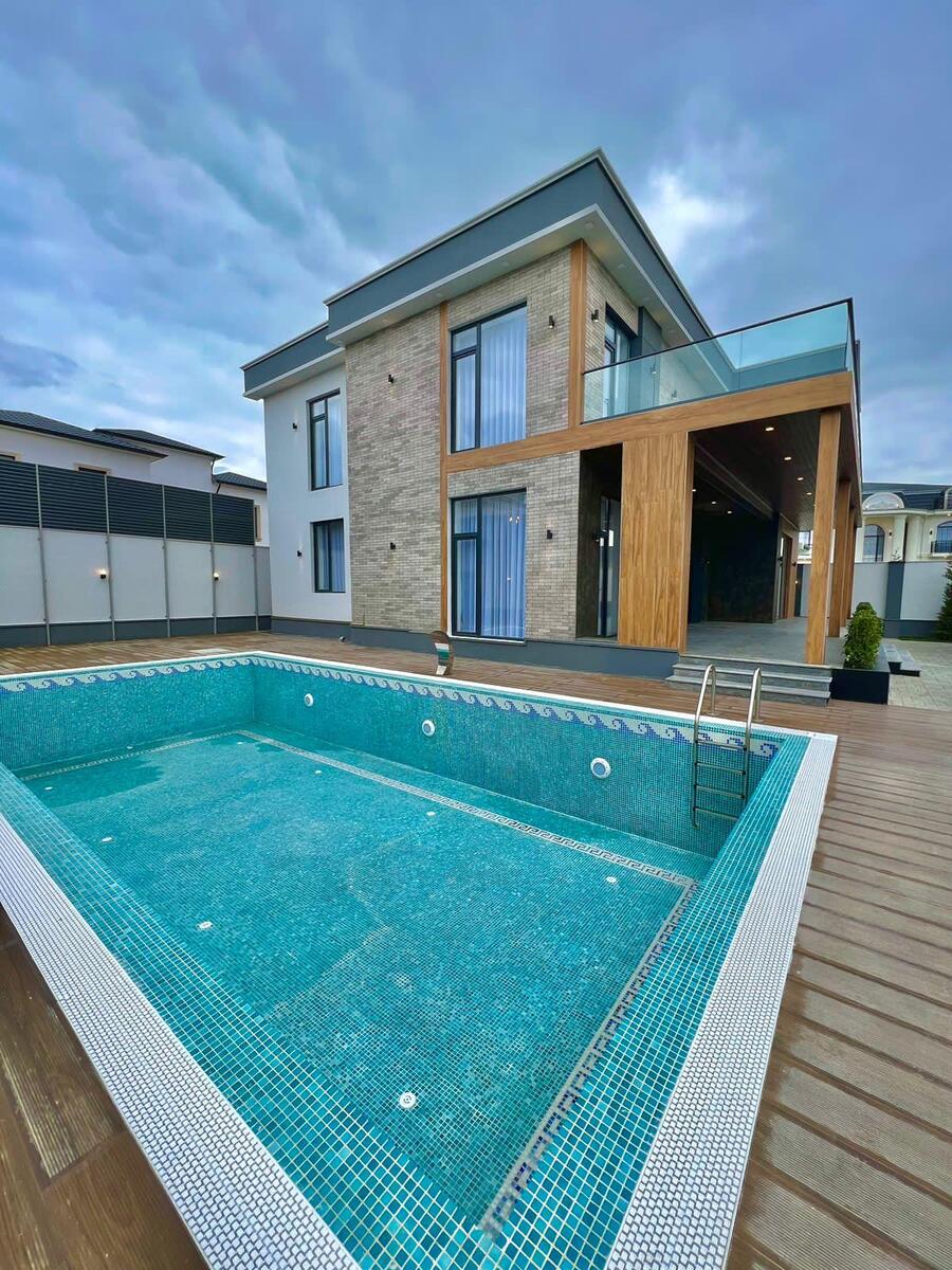 Satılır 6 otaqlı həyət evi/bağ evi 500 m² — Ev, villa, Bakı (4)