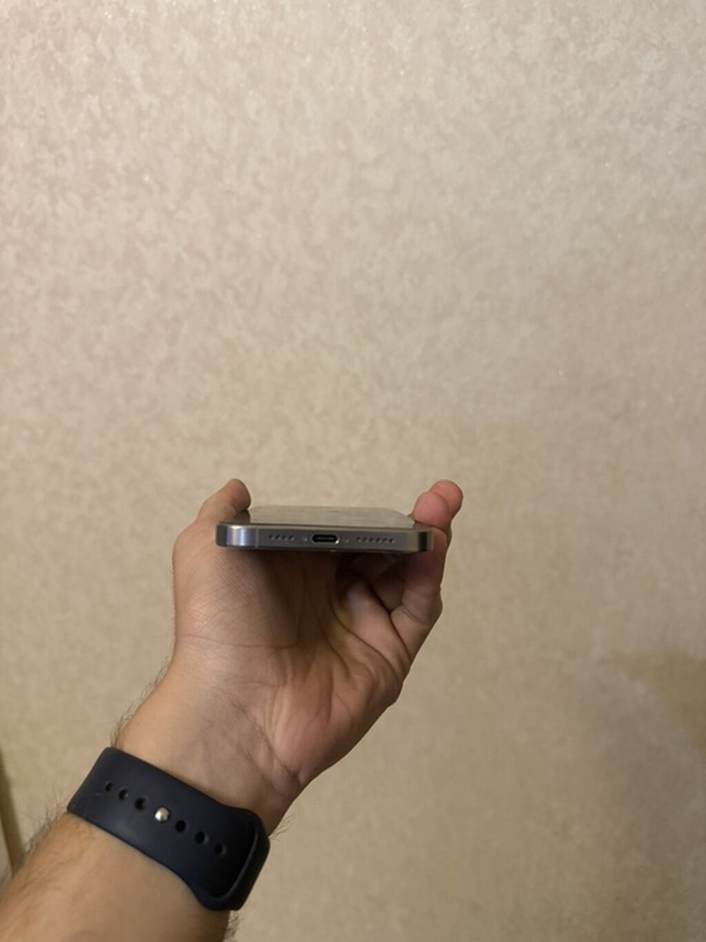 IPhone 15 Pro Max, 256 GB, Gümüşü, Face ID — Apple iPhone, Bakı (5)