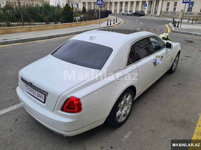 Rolls Royce Ghost, 2019 il — Minik avtomobili icarəsi, Bakı (6)
