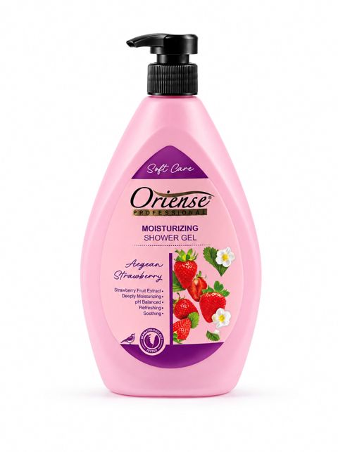 Duş geli Oriense Professional Soft Care Aegean Strawberry, 1000 ml — Bakı