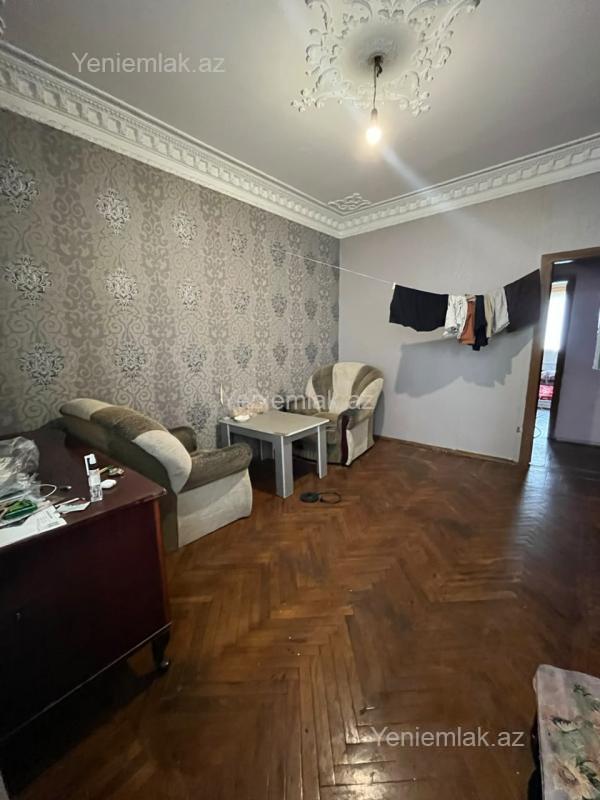 Satılır 3 otaqlı Bina evi menzil (Köhnə tikili), 65 m², Nəsimi rayonu — Mənzil, Bakı (2)