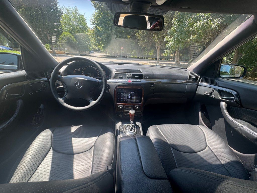 Mercedes S 350, 3.7 L, 2004 il, 332 000 km — Avtomobillər, Bakı (8)