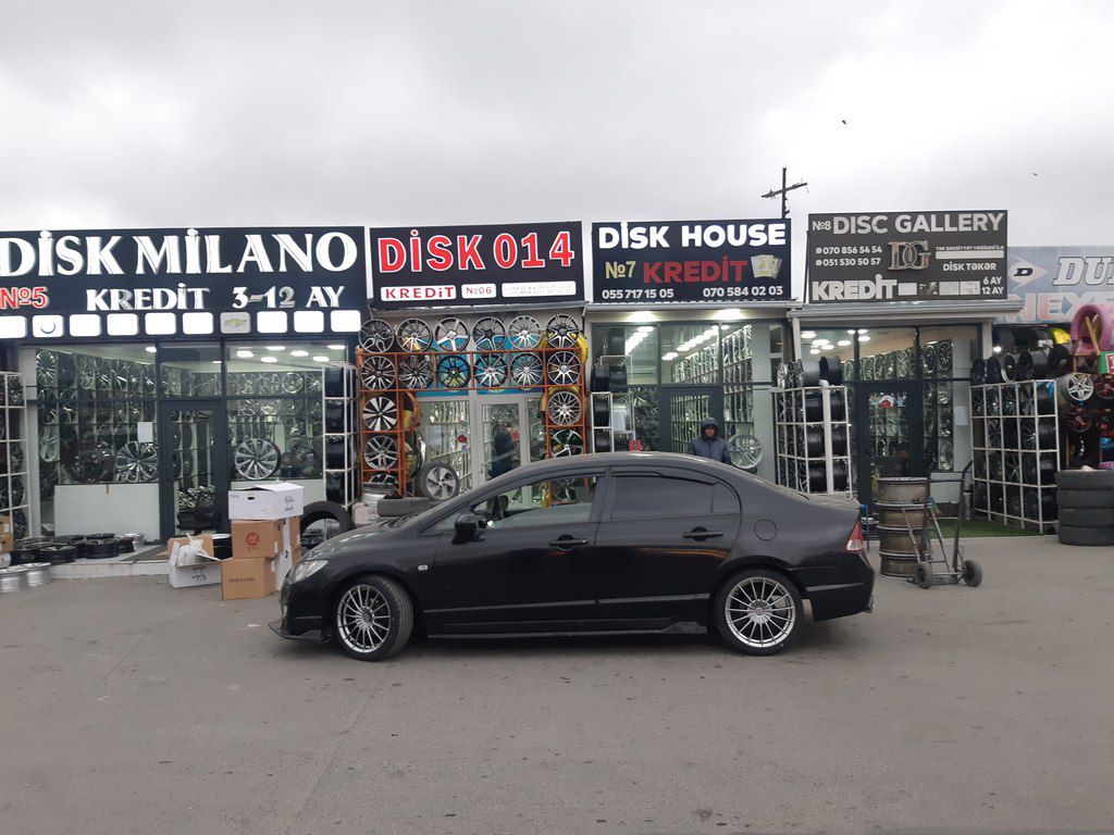 Honda Civic, 1.8 L, 2008 il, 198 000 km 77-VO-286 — Avtomobillər, Bakı (4)