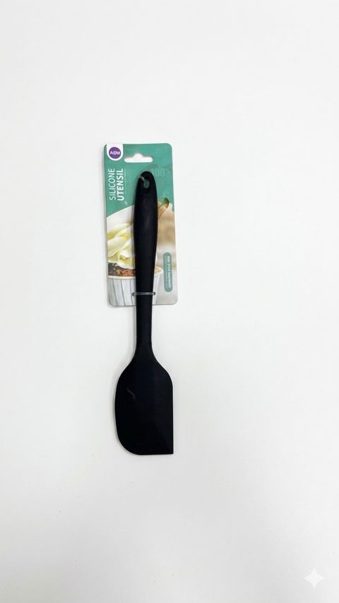 ASM Professional silikon mətbəx spatulası Qara — Bakı