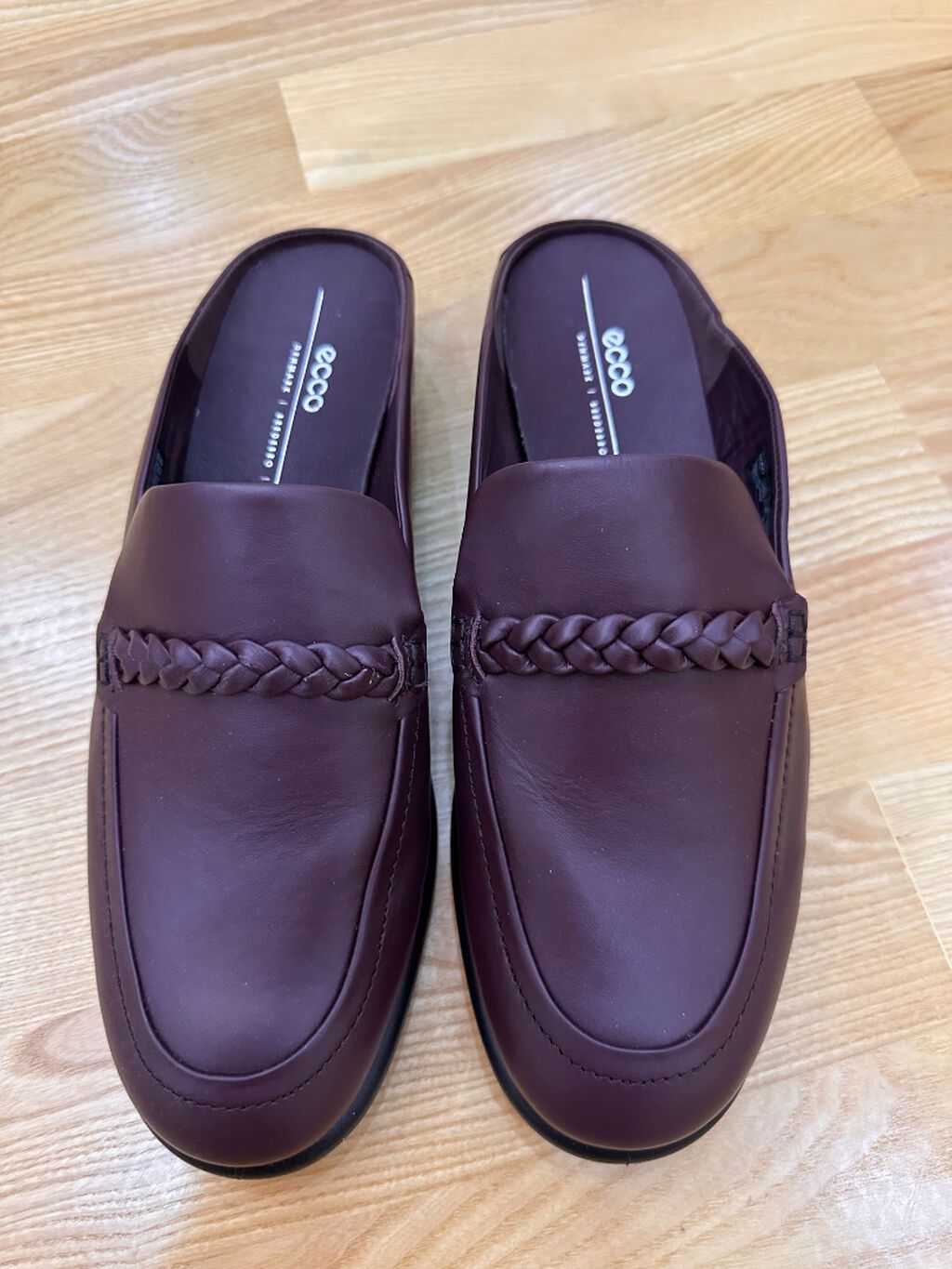Ecco loafer/terlik. Olchu 42. Made in Indonesia. Mohteshem dizeyn ve — Ayakkabılar, Bakı (2)