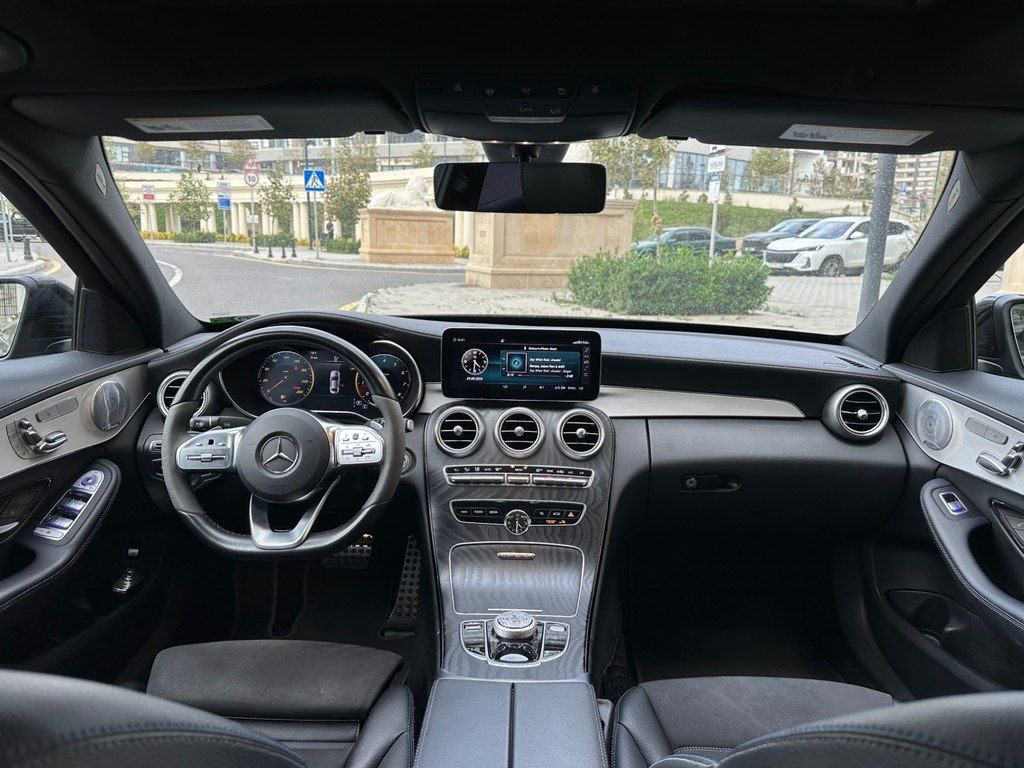Mercedes C 300, 2.0 L, 2021 il, 137 000 km 99-SQ-090 — Avtomobillər, Bakı (6)