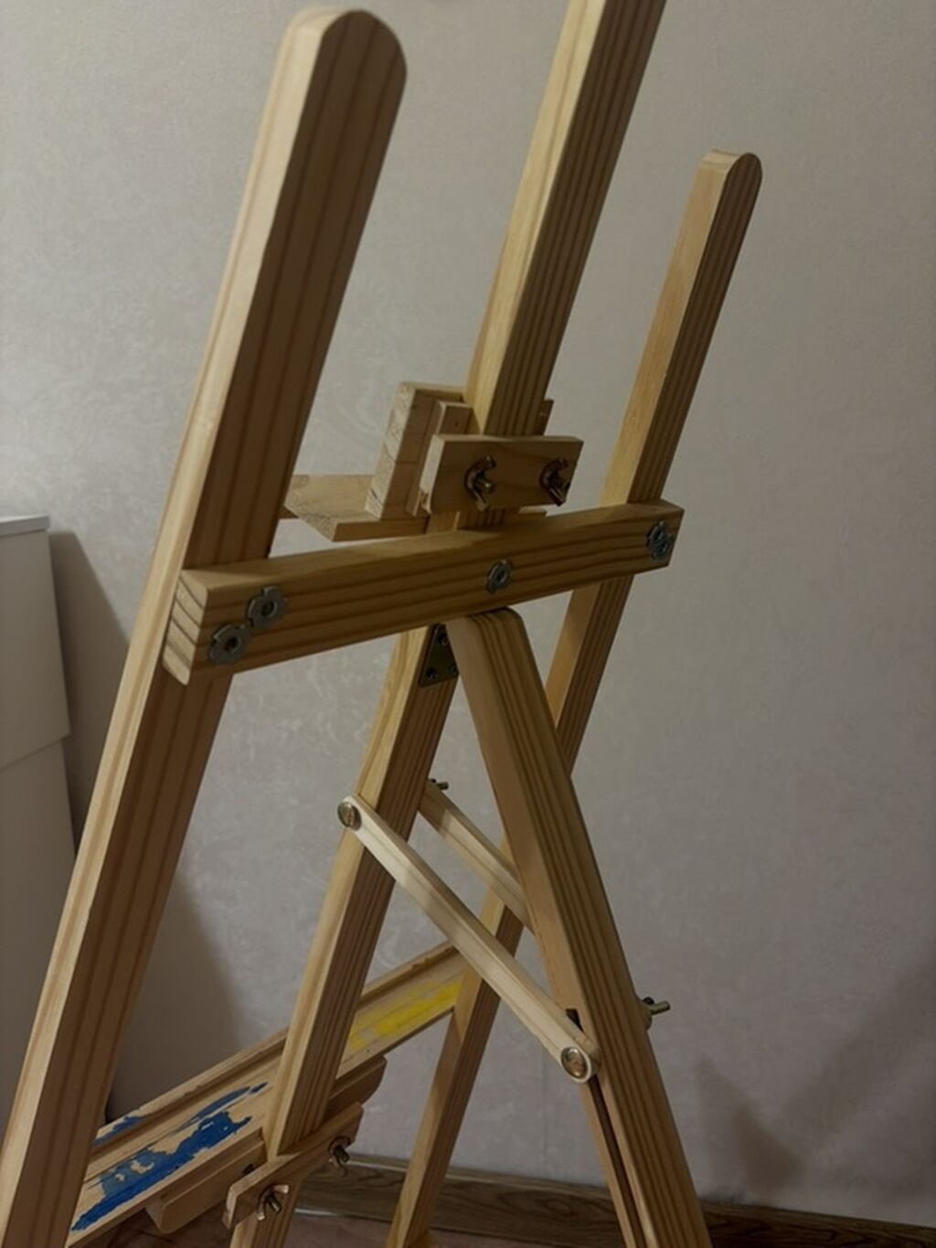 Taxta rəsm molberti - Material: təbii ağac (şam tipli), açıq rəngli — Stanoklar, Bakı (3)