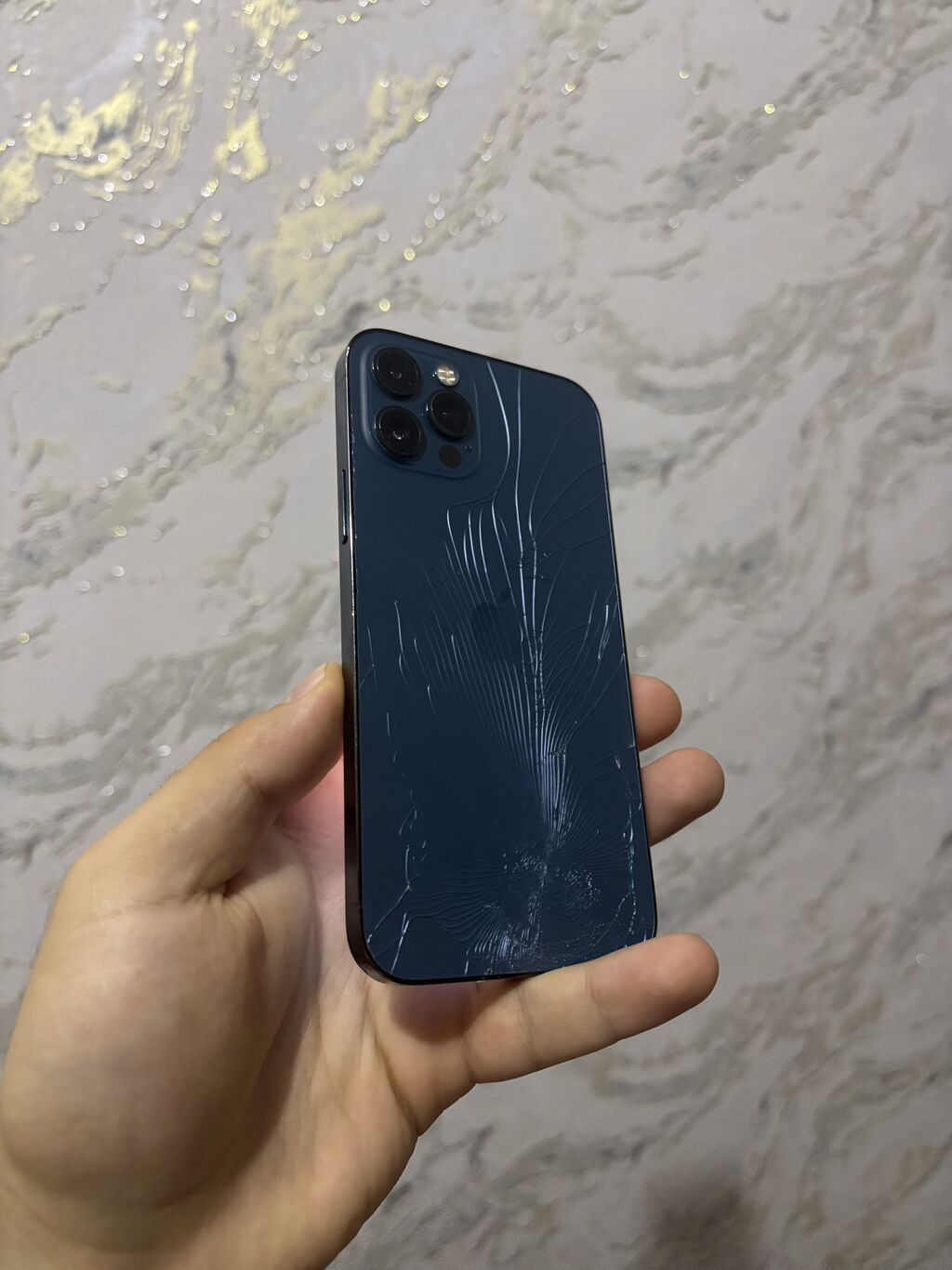 IPhone 12 Pro, 128 GB, Blue Titanium, Face ID — Apple iPhone, Bakı (3)
