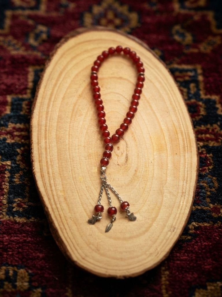 Təsbeh A-76, təbii daş, 25 sm — Mallar, Bakı