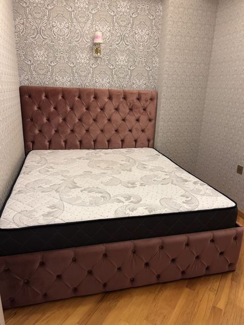 İşlənmiş, İkinəfərlik çarpayı, Bazalı, Matras ilə, Siyirməsiz — Bakı