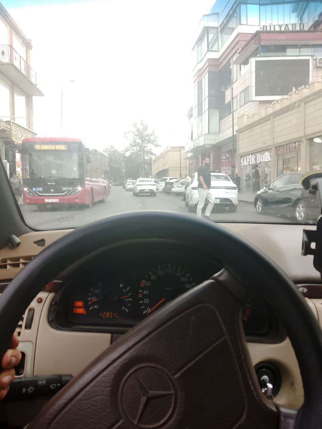 Mercedes-Benz E-Class: 2.3 l 1996 il Sedan 90-GG-326 — Avtomobillər, Goranboy (3)