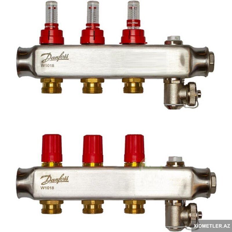 Kollektor Danfoss Nerj Şüşəli — Ev texnikası, Bakı (3)