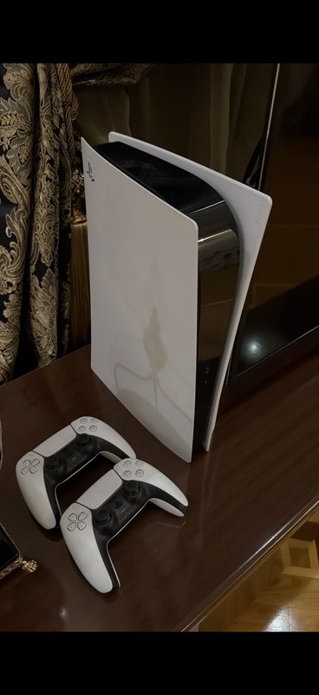 PlayStation 5 (Diskli versiya, “Fat” korpus) + 2 ədəd DualSense — Oyun konsolları, Bakı (2)