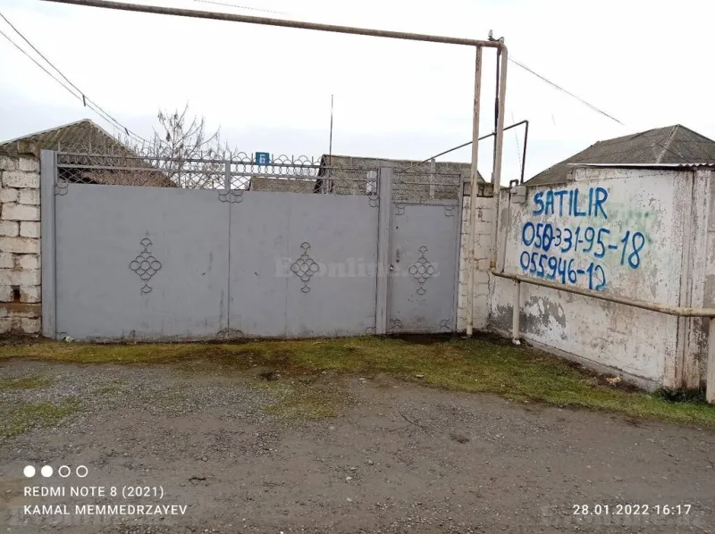 Satılır 3 otaqlı Həyət evi 65 m² Saatlı — House, cottage, summer house